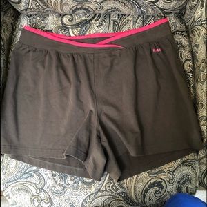 Reebok Play Dry Brown Shorts Sz L